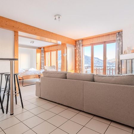 ויסונה Greppons Cosy & Mountain Apartments By Alpvision Residences מראה חיצוני תמונה