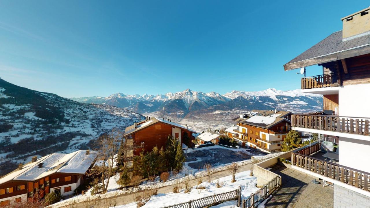 ויסונה Greppons Cosy & Mountain Apartments By Alpvision Residences מראה חיצוני תמונה