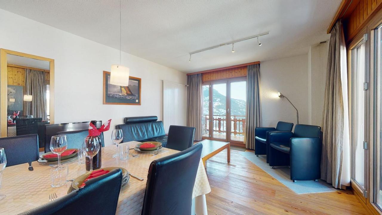ויסונה Greppons Cosy & Mountain Apartments By Alpvision Residences מראה חיצוני תמונה