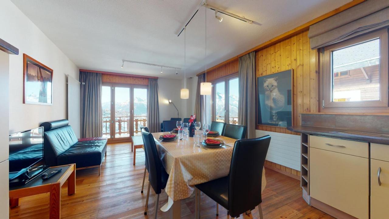 ויסונה Greppons Cosy & Mountain Apartments By Alpvision Residences מראה חיצוני תמונה