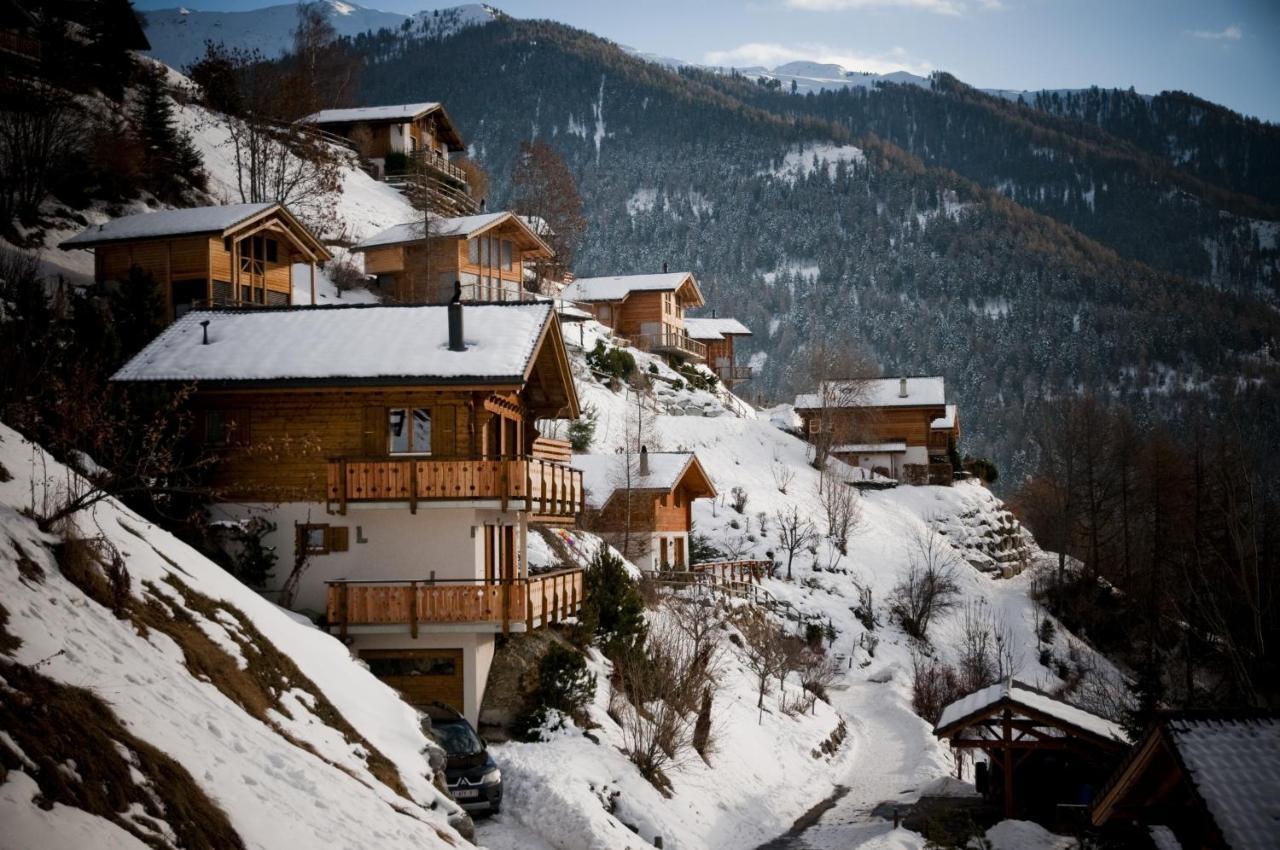 ויסונה Greppons Cosy & Mountain Apartments By Alpvision Residences מראה חיצוני תמונה