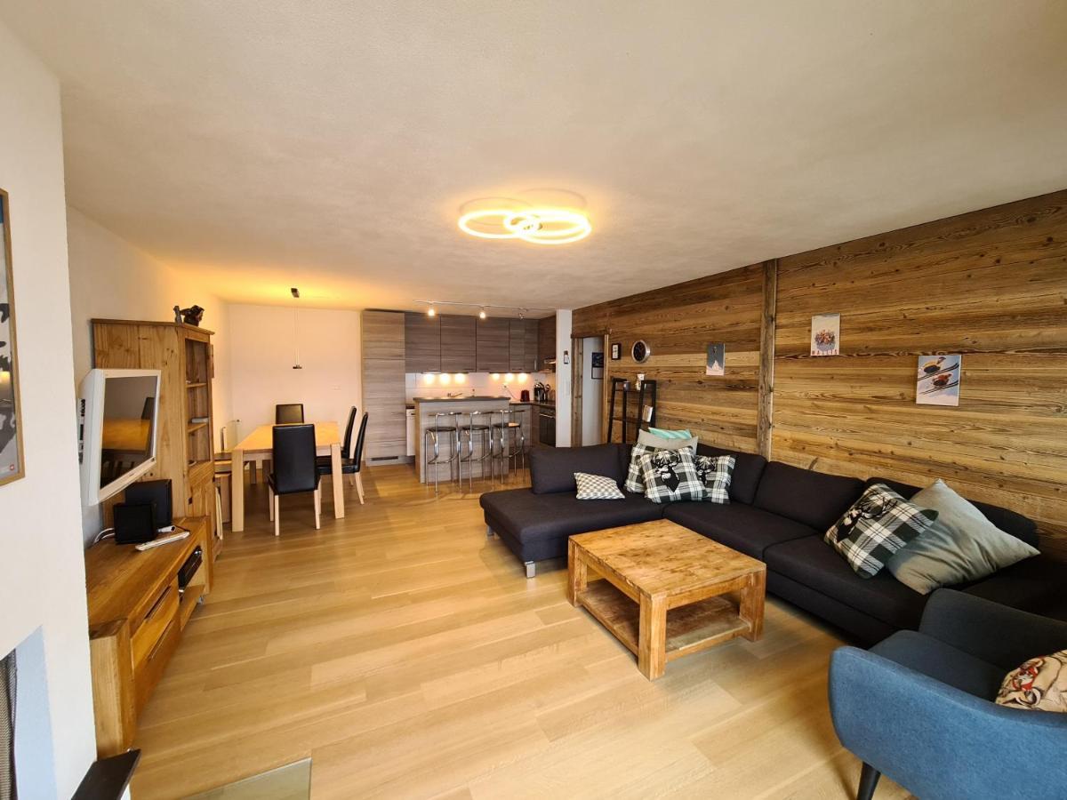 ויסונה Greppons Cosy & Mountain Apartments By Alpvision Residences מראה חיצוני תמונה