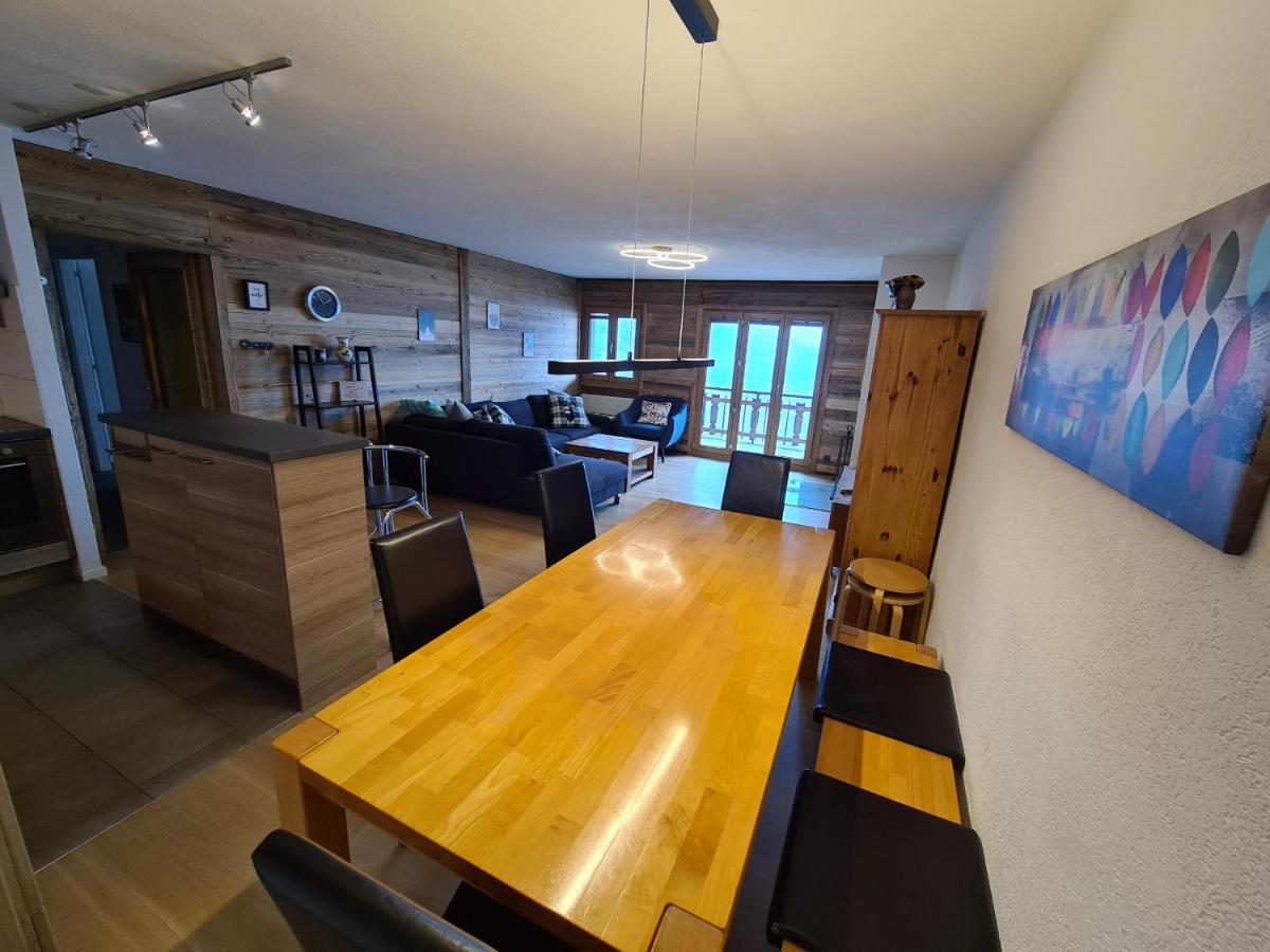 ויסונה Greppons Cosy & Mountain Apartments By Alpvision Residences מראה חיצוני תמונה