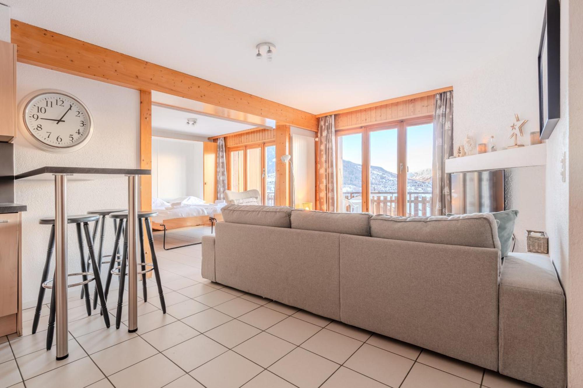 ויסונה Greppons Cosy & Mountain Apartments By Alpvision Residences מראה חיצוני תמונה