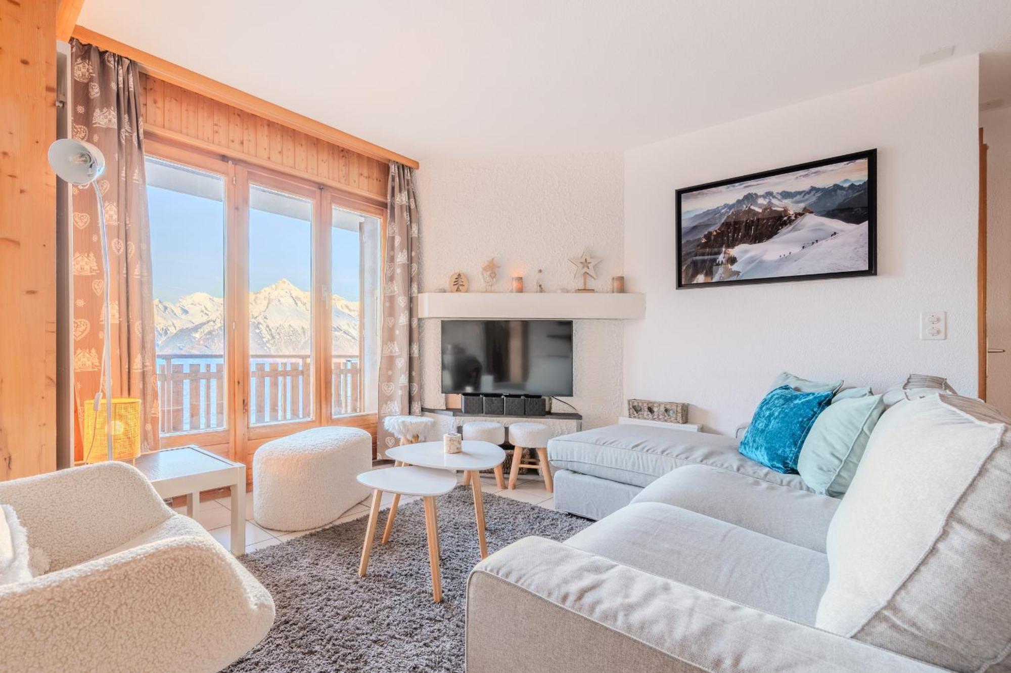 ויסונה Greppons Cosy & Mountain Apartments By Alpvision Residences מראה חיצוני תמונה